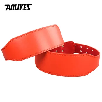 AOLIKES Nuevo Ancho Cinturón de levantamiento de Pesas Musculación Fitness cinturones de Pesas Levantamiento de pesas de Entrenamiento de la cintura Protector de gimnasio cinturón para la espalda