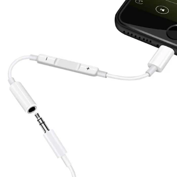 Auriculares Adaptador (adaptador) un Rayo de 3 a 5 mm Jack para iPhone de Apple MH020 Bluetooth
