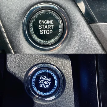 Auto Start Stop del Motor botón de cambio de los Botones de ajuste para el Toyota Corolla Chr Yaris Avensis Auris Camry C-HR GT86 Rav4 2019 2020 2018 40