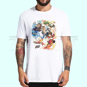 Avatar The Last Airbender camiseta de Manga Corta Cool Camiseta Camiseta Camiseta de los Hombres de Verano de la Moda de Funny T-shirt