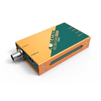 Avmatrix UC2018 HDMI/SDI-USB3.1 de TIPO C, sin Comprimir de Captura de Vídeo Compatible Con Varios sistemas de Software y