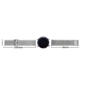 Banda Para Samsung Galaxy reloj 46 mm/42mm/activo 2 engranaje S3 Frontera/huawei reloj gt 2e/2/amazfit bip/gts correa 20/22mm correa de reloj