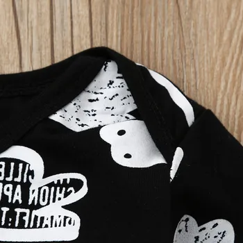 Bebé recién nacido Bebé Niño de Manga Larga de dibujos animados Cloud Print Camiseta Tops+Sólido Pantalones+Sombrero de Otoño Invierno Trajes Ropa Set 3Pcs
