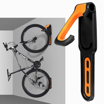 Bicicleta de Pared tenedor del Soporte de Montaje Max 18 kg de Capacidad Garaje de Bicicletas de Almacenamiento Estante de Pared de Stands Percha Gancho Accesorios para Bicicletas