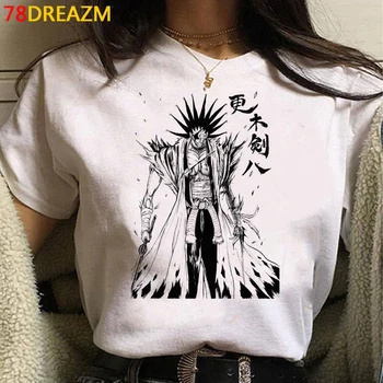 Bleach Ichigo Nota de la Muerte de verano top camisetas mujer kawaii camiseta blanca streetwear grunge tumblr top de verano ulzzang estética