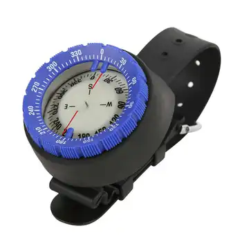 Brújula subacuática Profesional 50M Brújula de Buceo Impermeable Navigator Digital Reloj de Buceo de la Brújula para la Natación Buceo Scuba