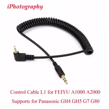 Cable de Control L1 para FEIYU A1000 A2000 Compatible para Panasonic GH4 GH5,Cable C3 para FEIYU A1000 A2000 Compatible Canon 5D III IV II