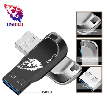 Capacidad Real del de las Unidades Flash USB de 64gb 128gb mini usb de 8 gb 16 gb 32 GB bolígrafo de metal clave de disco usb flash tarjeta de memoria, pendrive palo