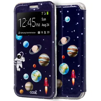 Caso Flip Cover De Samsung A505 Galaxy A50/A30s Dibujos Astronau