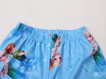 Casual Bebé ropa de Chica, Establece los Pijamas para Niños de la Novedad de la Casa de la Ropa Congelada de Disney Niños Ropa de Verano, de Otoño Long Johns