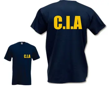 CIA Camiseta Divertida camiseta penal retro FBI federales de estados UNIDOS de disfraces drogas cool Casual y Fresco orgullo la camiseta de los hombres Unisex Newtshirt