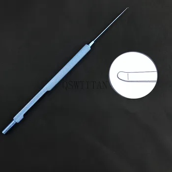 Cirugía oftálmica instrumento Membrana de Titanio /retina espátula