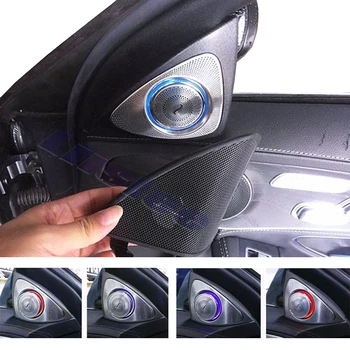 Coche de Luz Ambiental agudos del Altavoz Atmósfera LED Para el Benz de Mercedes GLC MB X253 C W205 de Actualización de cambio de Color, por Sys Original