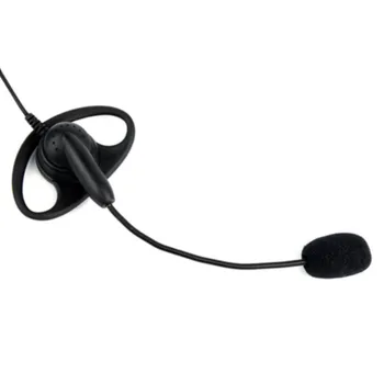 D-tipo táctico auricular, micrófono ajustable palo de la OTAN Enchufe para COMTAC MSA EARMOR TCA TRI PTT para Walkie-talkie prc152 PRC148