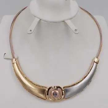 De alta Calidad de Italia 750 de Color dorado, sistema de la Joyería Para las Mujeres nigerianas perlas necklcace sistema de la joyería de los pendientes de la moda de joyería de la boda