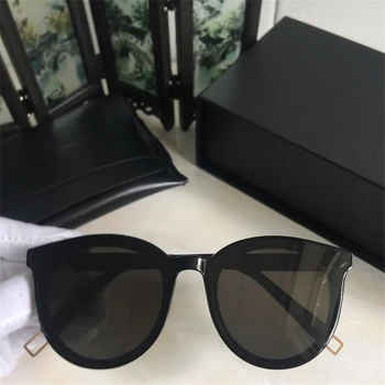 De la moda de Corea del Vintage Gafas de sol Negro pedro Retro Ronda de Gafas de Sol Para Hombres, Mujeres suave de la Marca del Diseñador UV400 Oculos De Sol