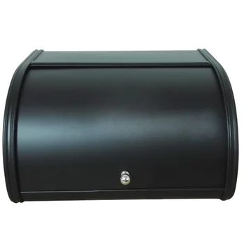 De Metal caja de pan de basura de la cocina de la caja de almacenamiento con tapa del rollo de cocina suministros de la caja de almacenamiento con el logotipo de XH8Z