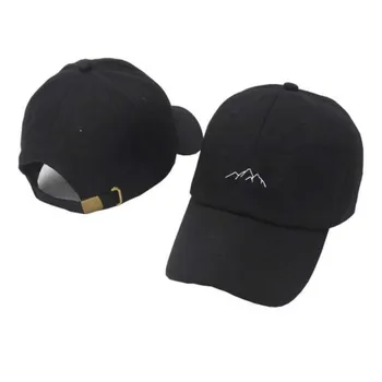 De moda de algodón gorra de béisbol de la cordillera de bordado papá sombrero de hip hop del snapback de los sombreros de las mujeres al aire libre sombreros de sol de los deportes gorras gorras
