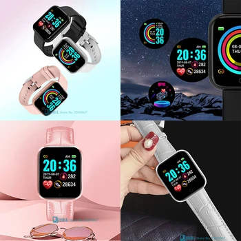 Deporte Reloj Inteligente 2021 Mujeres Hombres Smartwatch de Fitness Tracker Relojes de Pulsera Impermeable para Android IOS Electrónica de Horas Reloj