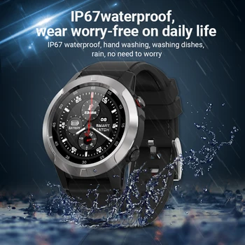 Deporte Reloj Inteligente GPS Bluetooth Hombres Mujeres Impermeable IP67 Smartwatch de Fitness Tracker Monitor de Ritmo Cardíaco Para Android IOS SMA M4