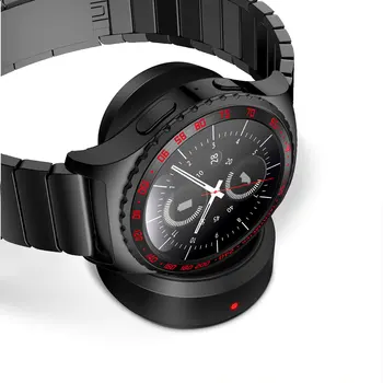 Dial reloj de Anillo de Bisel Para Samsung Gear S2 clásico Anti Scratch Metal Pegatina de Protección de Anillo de la Cubierta del Adhesivo De marcha S2 clásico
