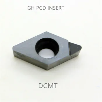 Diamante Pcd CNC inserta DNGA150408 DCMT DCGW11T304 VNGA torno de las herramientas de CBN de corte para torneado de Aluminio de acrílico de latón plástico de Madera