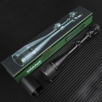 DIANA AOE 4.5-18X50 Riflescope Ajustable Verde de Punto Rojo de la Cruz a la Vista de Caza Alcance de la Luz del Retículo Óptica Táctica de los Ámbitos de