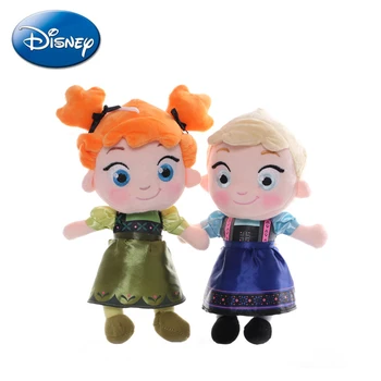 Disney 25-29 cm Frozen 2 la Princesa Anna Elsa de dibujos animados de Peluche Suave de la Felpa Juguetes de Anime Lindo Muñecas de la Niña de los Juguetes de los Niños Bebé Regalos de Navidad