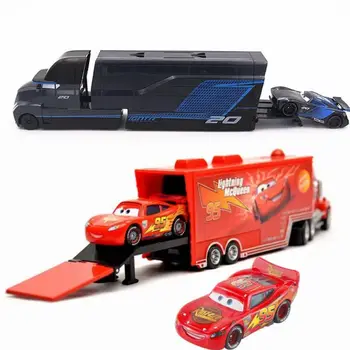 Disney Pixar Cars 2 3 Diecasts Vehículos De Juguete Frank Cosechadora Torero Bulldozer De Metal De Coches De Juguete De Los Niños Regalo De Cumpleaños