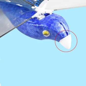 DIY Ensamble Electrónico de Luz LED de Aves que Vuelan en Avión el Aleteo de Vuelo de Modelo de 2.4 GHz Drone Juego al aire libre Juguetes para los Niños Regalo
