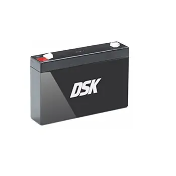 DSK 10320 de 6V 7Ah batería de plomo-ácido ideal para 6V vehículos eléctricos, mini quads, mini motos, scooter eléctrico