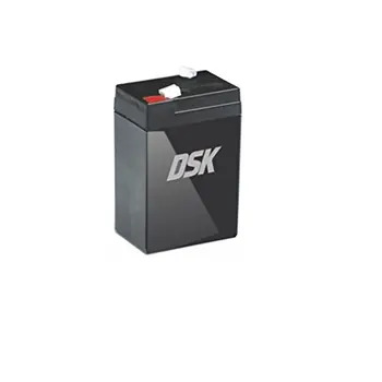 DSK 10355 6V 4,5 Ah de plomo ácido recargable de la batería para coches de juguete para niños, bicicletas, juguetes, linternas, UPS, alarmas