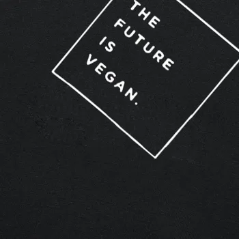 El Futuro Es Vegetariano Letras Impresas Camiseta Divertida Teeshirt De Ropa De Mujer Casual Tops De Manga Corta Camisetas De DropShipping