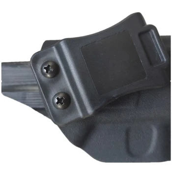 El interior de La cinturilla de la PDI Kydex Funda Personalizada para Glock Gen 43 1-5 Oculta Llevar Armas de fuego Pistola Caso de Kydex Clip de Cinturón