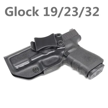 El interior de la cinturilla de la PDI Kydex Pistolera Para Tauro PT111 PT140 G2 Milenio G2C Glock 19 23 25 32 portación Oculta