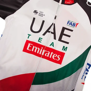 El invierno del equipo de EMIRATOS árabes unidos jersey de ciclismo Cortavientos MTB Ropa Ciclismo más Cálido forro TÉRMICO Pro ciclismo tops ropa Maillot