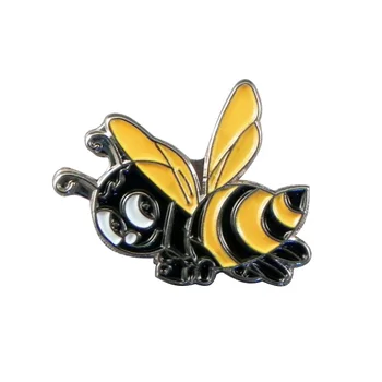 Encantador de abejas del pin de la solapa la insignia-(30 pcs/lot)