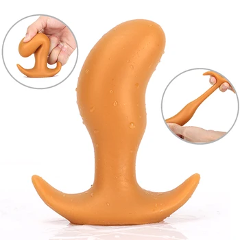 Enorme plug anal buttplug de productos eróticos para adultos de 18 años de silicona tapones big butt plug anal bolas vaginal anal expansores de juguetes bdsm