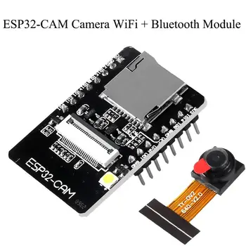 ESP32-CAM Módulo WiFi ESP32 Serie de wi-fi en ESP32 CAM Consejo de Desarrollo de 5V Bluetooth con OV2640 Módulo de la Cámara CPU de 32 bits 240MHz