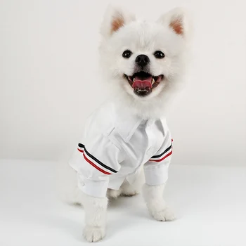 Estilo Coreano Gato Perro Ropa Para Perros Mascota Camisetas De Cachorro Ropa Para Pequeñas Y Medianas Perros Camiseta De Mascotas Traje De Perro De Mascota Del Traje De Bulldog