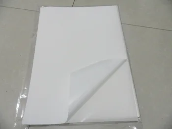 Estándar de envío para España/Rusia 40PCS A4 en blanco impermeable blanco mate de vinilo de la etiqueta para impresora de inyección de tinta NUEVO MATERIAL ESPECIAL
