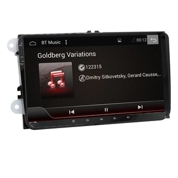 Eunavi 2 Din Car Multimedia Android 10 Radio GPS Para VW Volkswagen Passat b6 Polo Golf 5 Magotan Asiento Autoradio Estéreo de 9