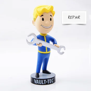 Fallout 4 Vault Boy Muñeco De Juegos De Anime Figuras De Juguetes De Colección De La Serie De Acción Lindo Figurals Modelo De Brinquedos Fallout 4 De La Muñeca
