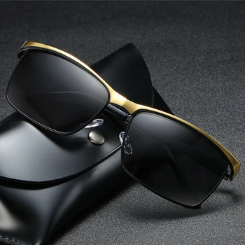 FENCHI Gafas de sol para los Hombres 2021 Tendencias Retro de la Marca Inusual Decorativos Macho Gafas Polarizadas