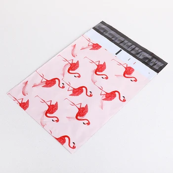 Flamingo Poli Mailer Adhesivo Sobres Bolsas de Mensajero Bolsa de Regalo de Plástico de Correo Juguetes de Cajas de Embalaje impreso Bolsa de Personalización de logotipo