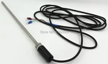 FTARP01 PT100 tipo 3m cable de 300 mm cabeza de la sonda de sensor de temperatura RTD WZPT-03