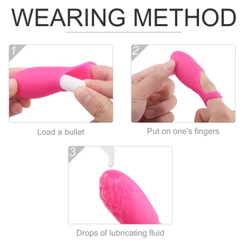 G-spot Dedo Vibrador Mini Vibrador Juguetes Sexuales Para Mujeres Estimulador de Clítoris G spot Massager del Producto Adulto Para las Mujeres Masturbador