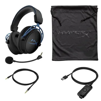 Gamer de Auriculares HyperX Cloud Alfa S Gaming Headset 7.1 Cable de Sonido Envolvente de los E-sports Auriculares Con Micrófono Para PC y PS4