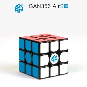 GAN cubo mágico 3x3x3 cubo GAN 356 AIRE SM Magnético cubo de 3x3x3 cubo magico Profissional de la Competencia cubo Rompecabezas Juguetes GAN 356 S M