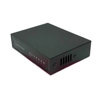 Gigabit de 5 puertos HUB Hubble Espejo/ Reflejo Interruptor 100/1000M Concentrador de Captura de Paquetes de Red Réplica Repetidor Ethernet